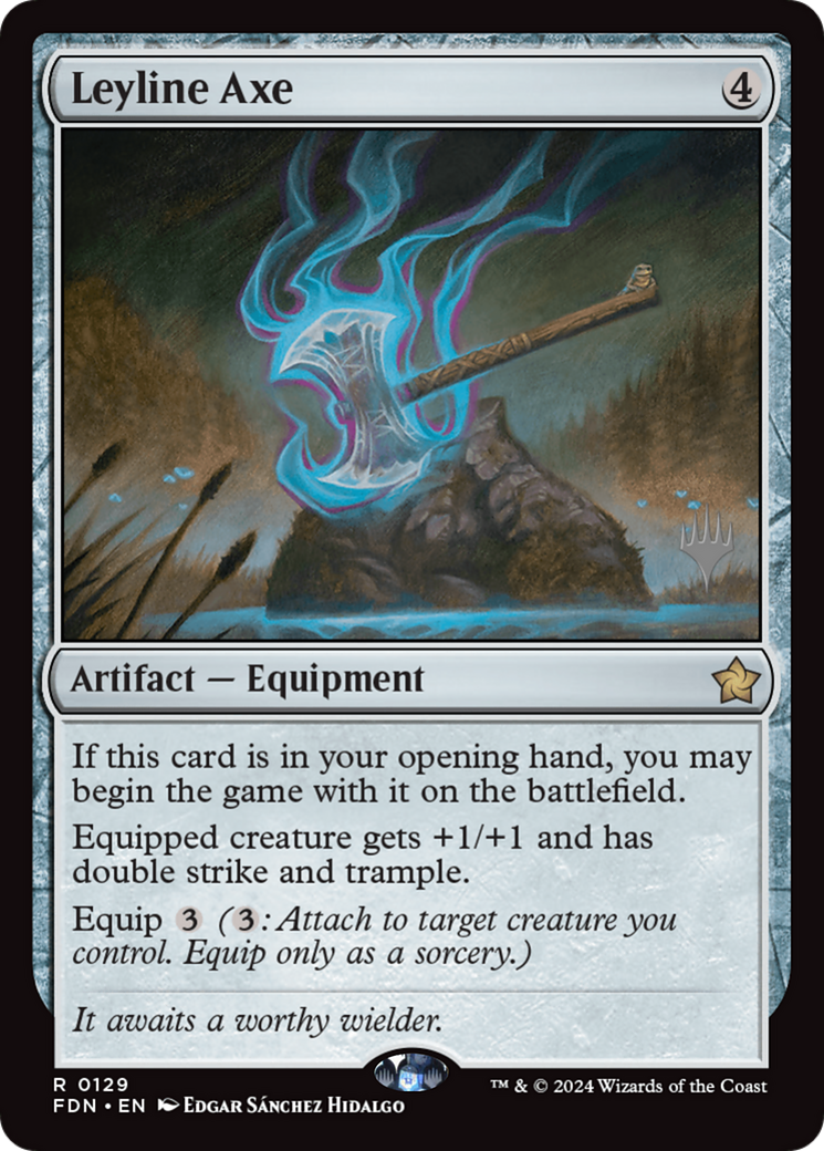 Leyline Axe [Foundations Promos] | Gamers Paradise