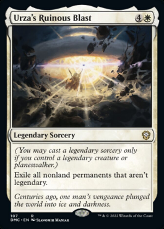 Urza's Ruinous Blast [Dominaria United Commander] | Gamers Paradise