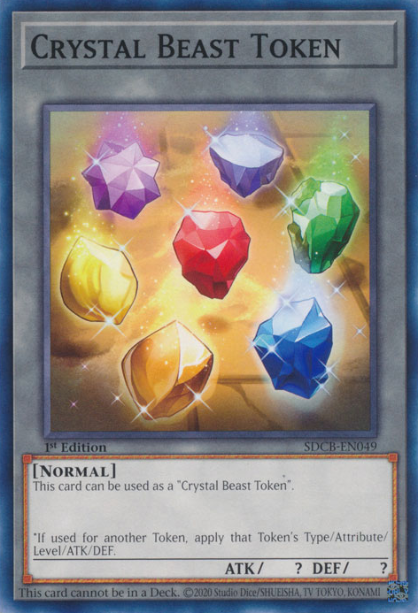 Crystal Beast Token [SDCB-EN049] Common | Gamers Paradise