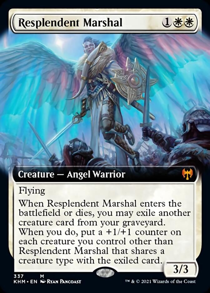Resplendent Marshal (Extended Art) [Kaldheim] | Gamers Paradise