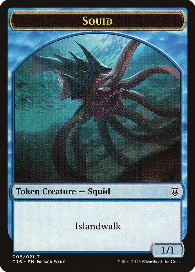 Squid Token [Commander 2016 Tokens] | Gamers Paradise