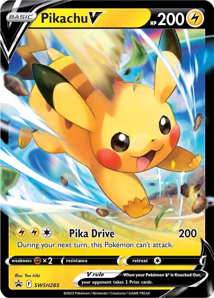 Pikachu V (SWSH285) [Sword & Shield: Black Star Promos] | Gamers Paradise