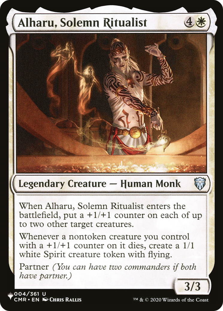 Alharu, Solemn Ritualist [The List Reprints] | Gamers Paradise