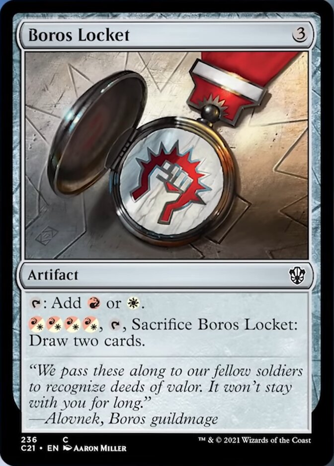 Boros Locket [Commander 2021] | Gamers Paradise