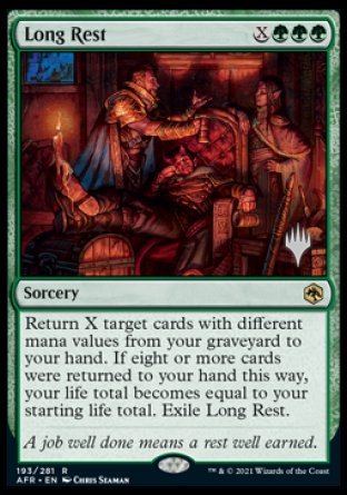 Long Rest (Promo Pack) [Dungeons & Dragons: Adventures in the Forgotten Realms Promos] | Gamers Paradise