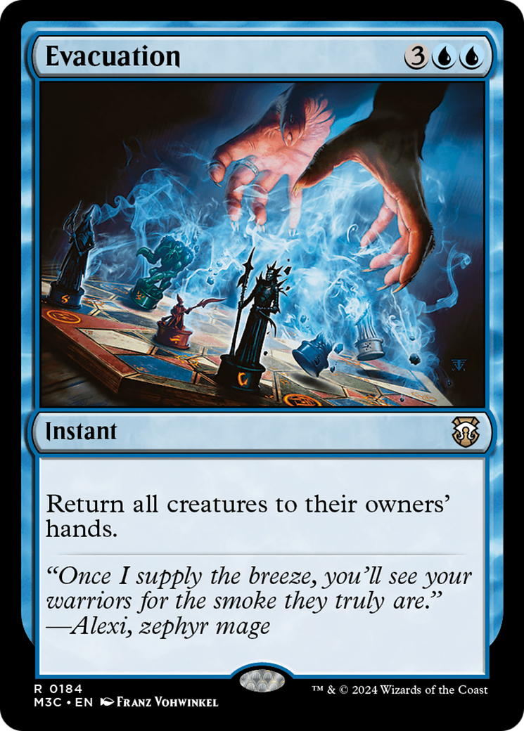 Evacuation (Ripple Foil) [Modern Horizons 3 Commander] | Gamers Paradise