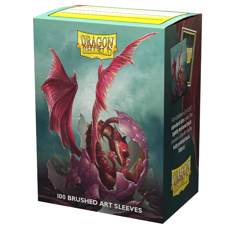 Dragon Shield: Standard 100ct Brushed Art Sleeves - Wyngs | Gamers Paradise