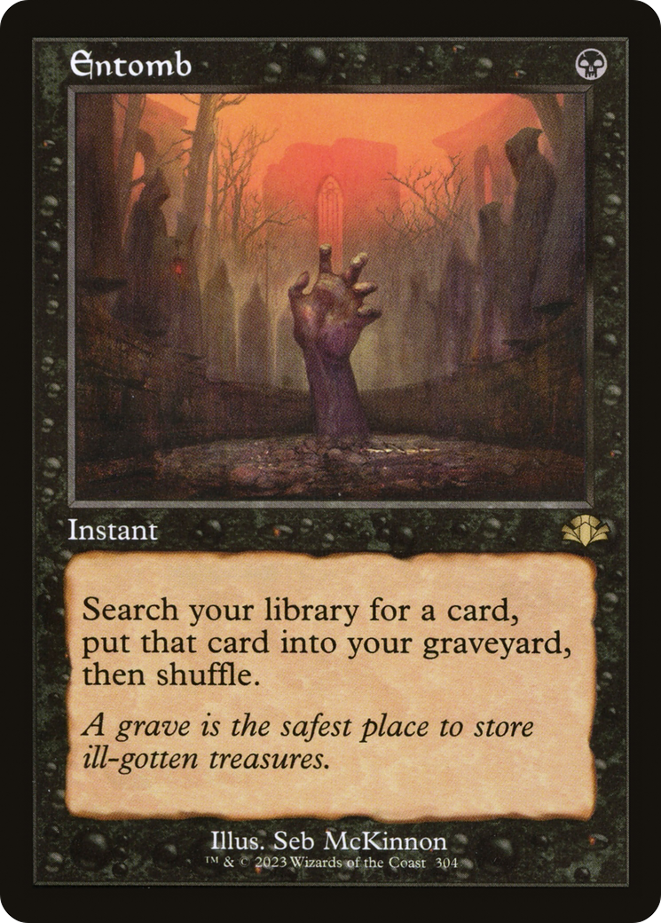 Entomb (Retro) [Dominaria Remastered] | Gamers Paradise