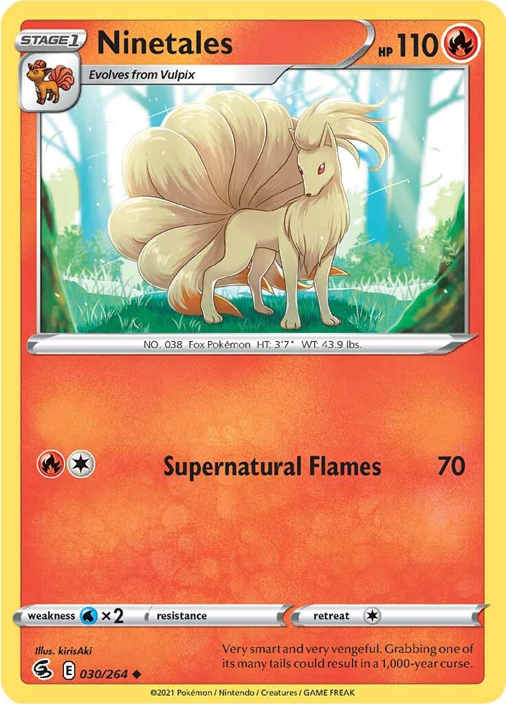 Ninetales (030/264) [Sword & Shield: Fusion Strike] | Gamers Paradise