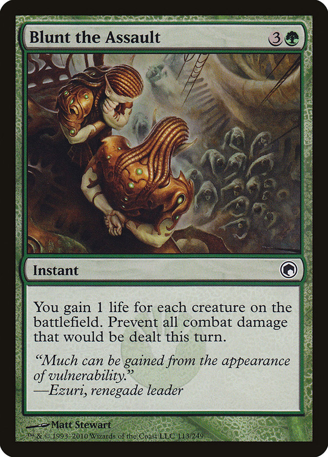 Blunt the Assault [Scars of Mirrodin] | Gamers Paradise
