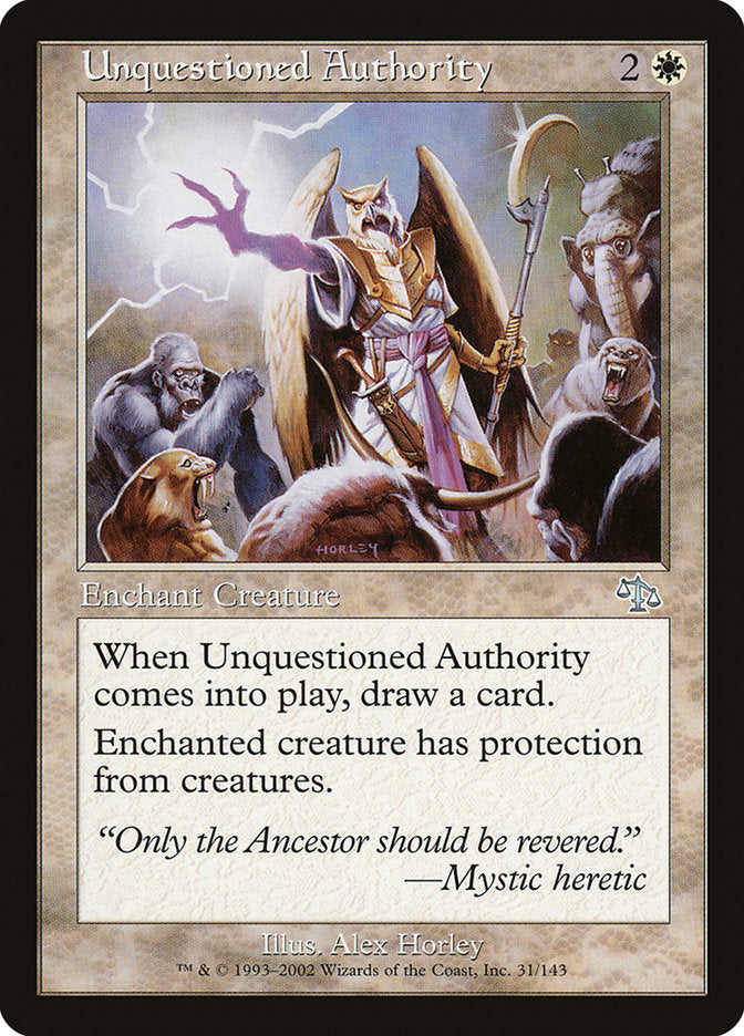 Unquestioned Authority [Judgment] | Gamers Paradise