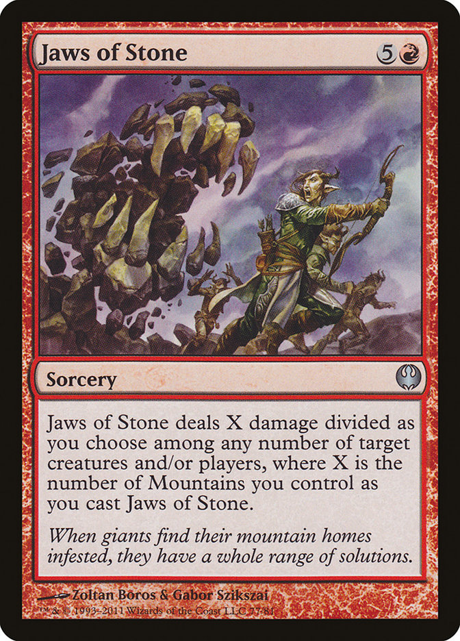 Jaws of Stone [Duel Decks: Knights vs. Dragons] | Gamers Paradise