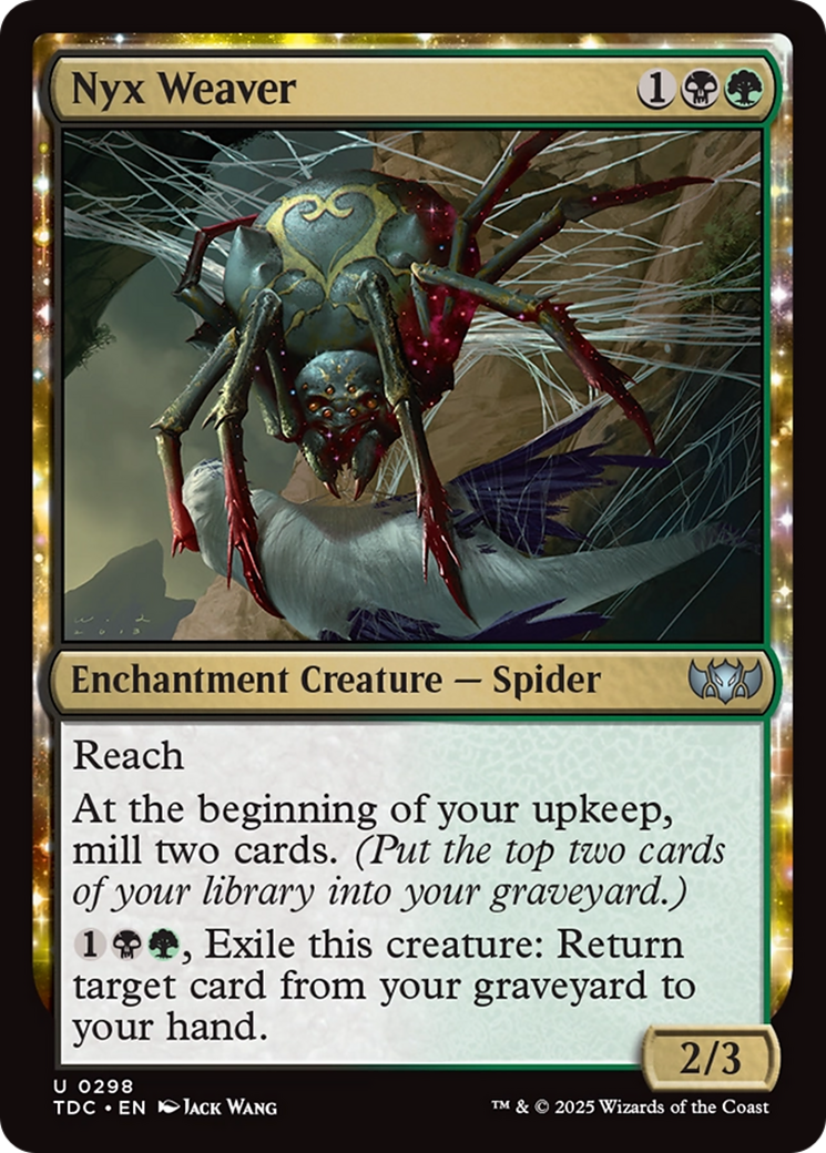 Nyx Weaver [Tarkir: Dragonstorm Commander] | Gamers Paradise