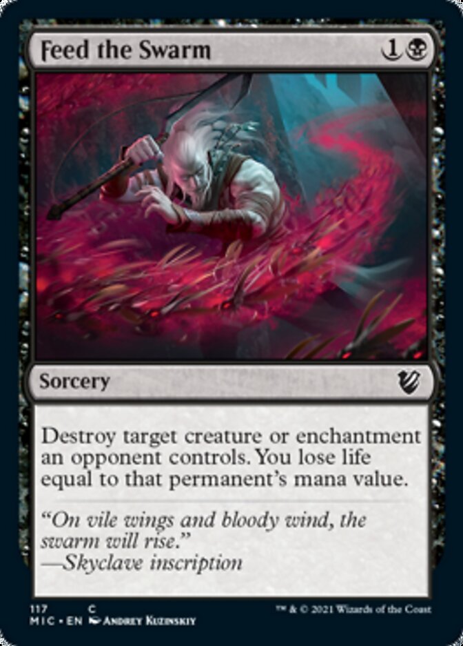 Feed the Swarm [Innistrad: Midnight Hunt Commander] | Gamers Paradise