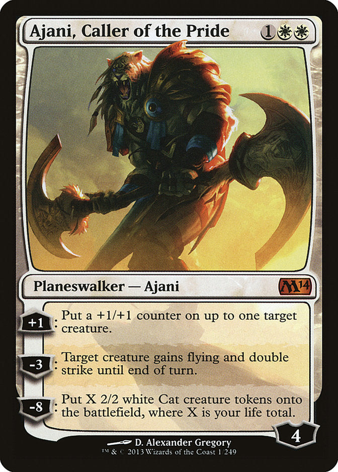 Ajani, Caller of the Pride [Magic 2014] | Gamers Paradise