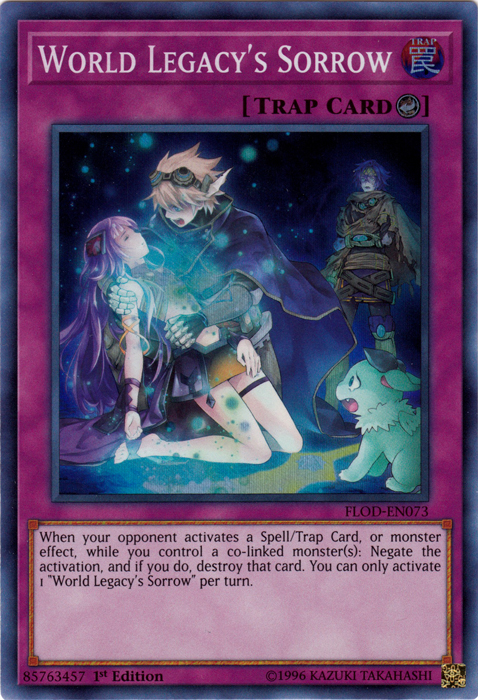 World Legacy's Sorrow [FLOD-EN073] Super Rare | Gamers Paradise