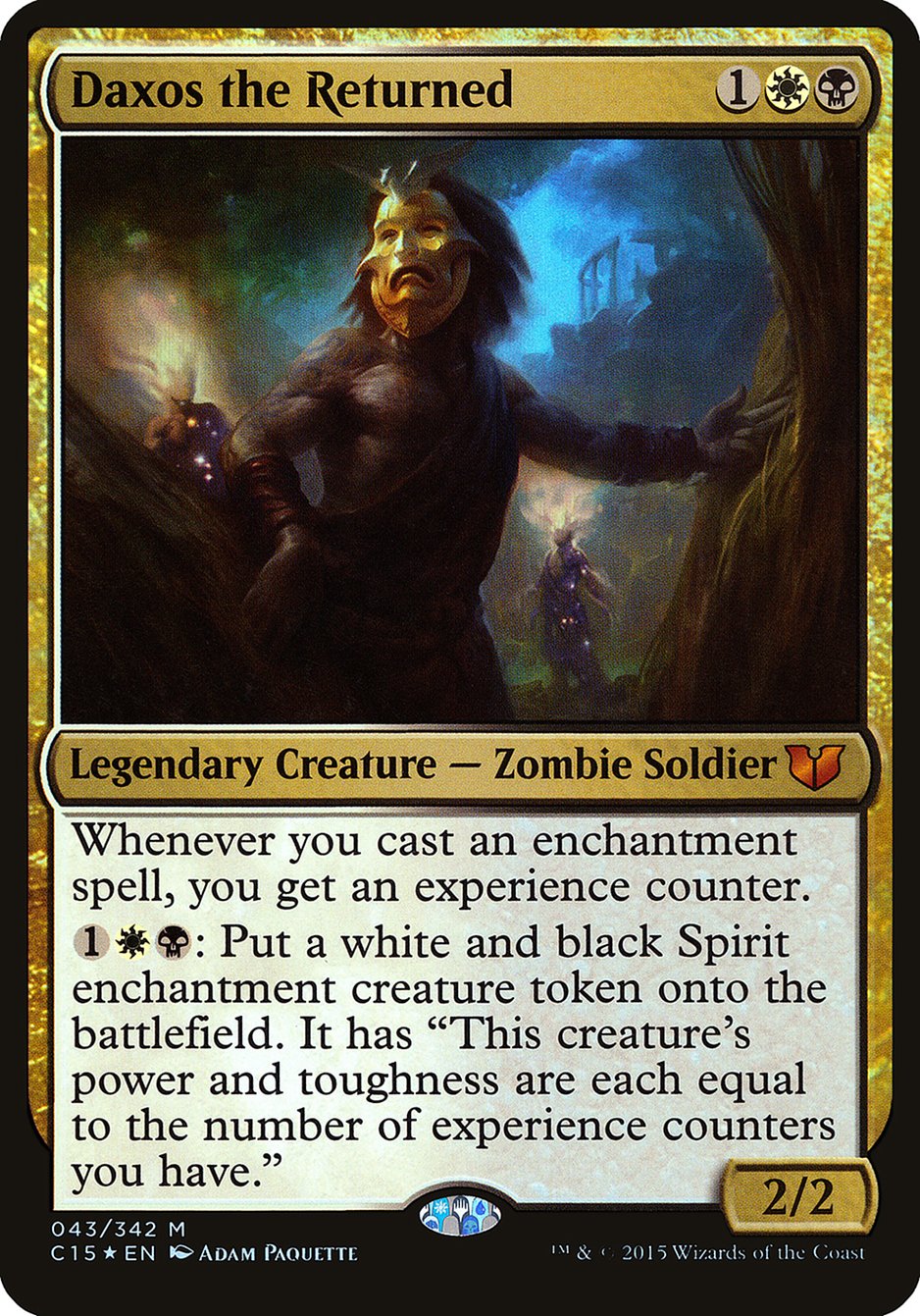 Daxos the Returned (Oversized) [Commander 2015 Oversized] | Gamers Paradise