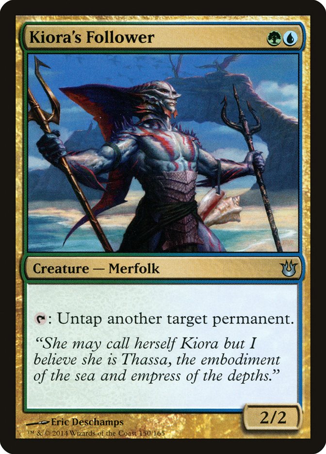 Kiora's Follower [Born of the Gods] | Gamers Paradise