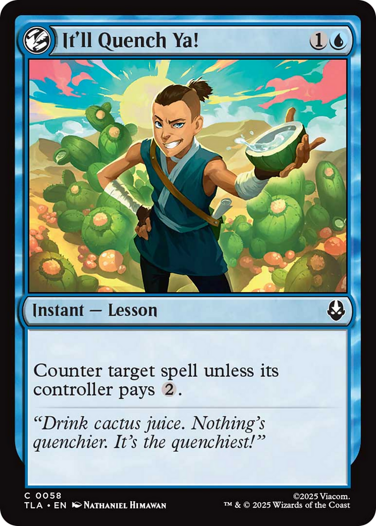 It'll Quench Ya! [Avatar: The Last Airbender] | Gamers Paradise