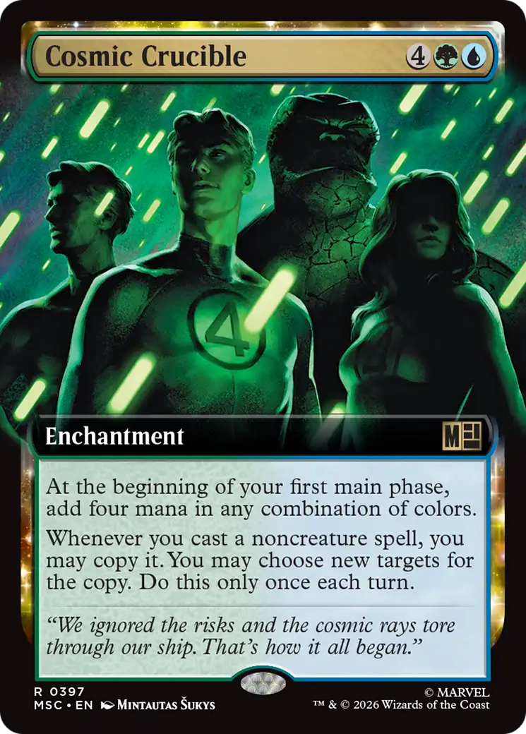 Cosmic Crucible (Extended Art) [Marvel Super Heroes Commander] | Gamers Paradise