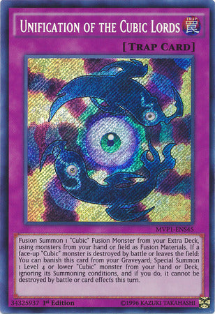 Unification of the Cubic Lords [MVP1-ENS45] Secret Rare | Gamers Paradise