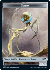 Servo // Thopter (026) Double-Sided Token [Double Masters Tokens] | Gamers Paradise