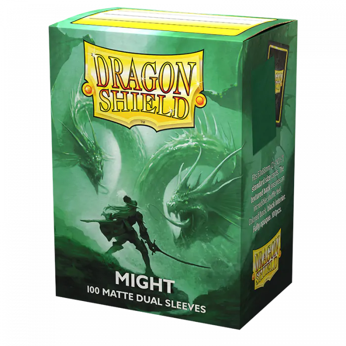 Dragon Shield: Standard 100ct Sleeves - Might (Dual Matte) | Gamers Paradise