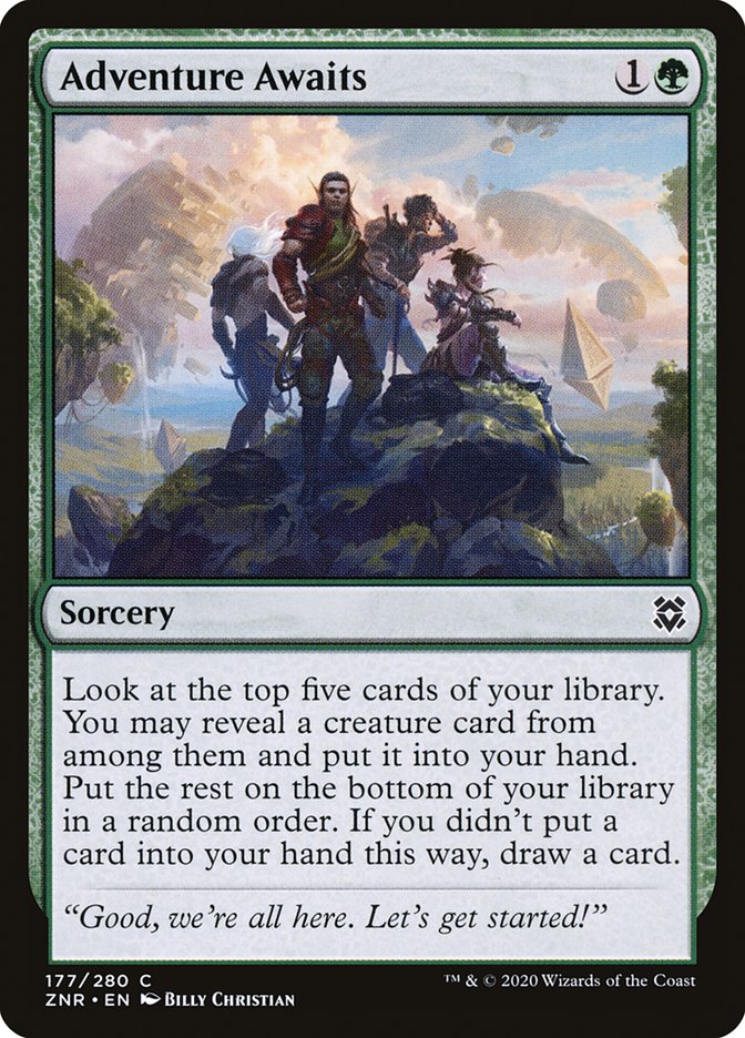 Adventure Awaits [Zendikar Rising] | Gamers Paradise