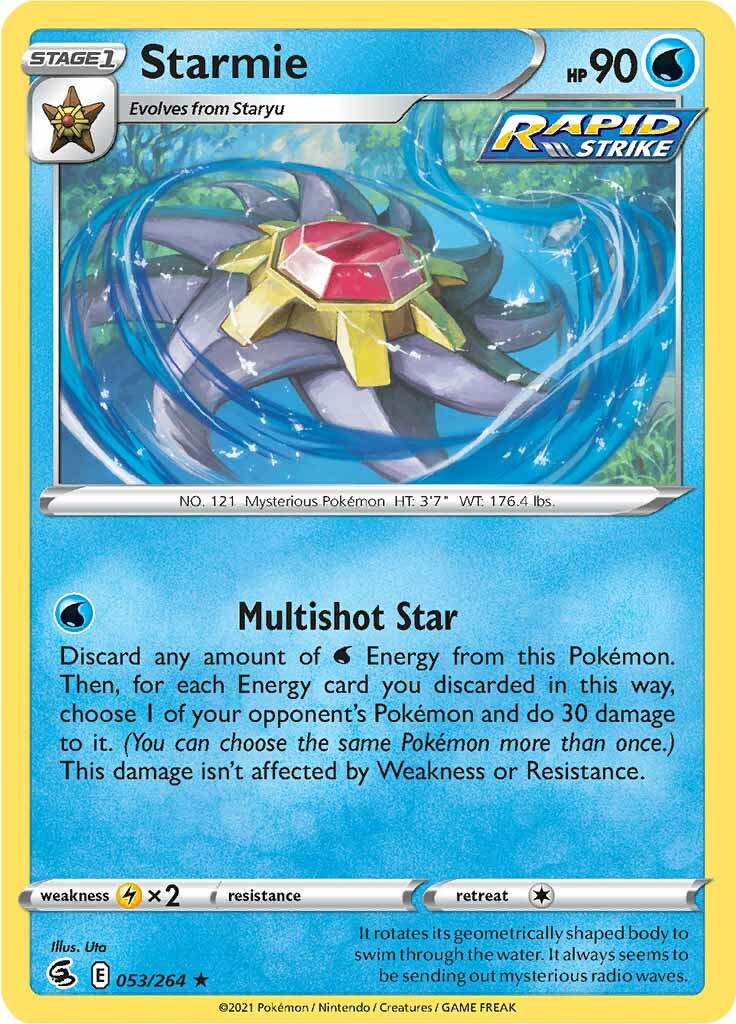 Starmie (053/264) [Sword & Shield: Fusion Strike] | Gamers Paradise