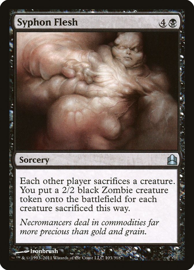 Syphon Flesh [Commander 2011] | Gamers Paradise