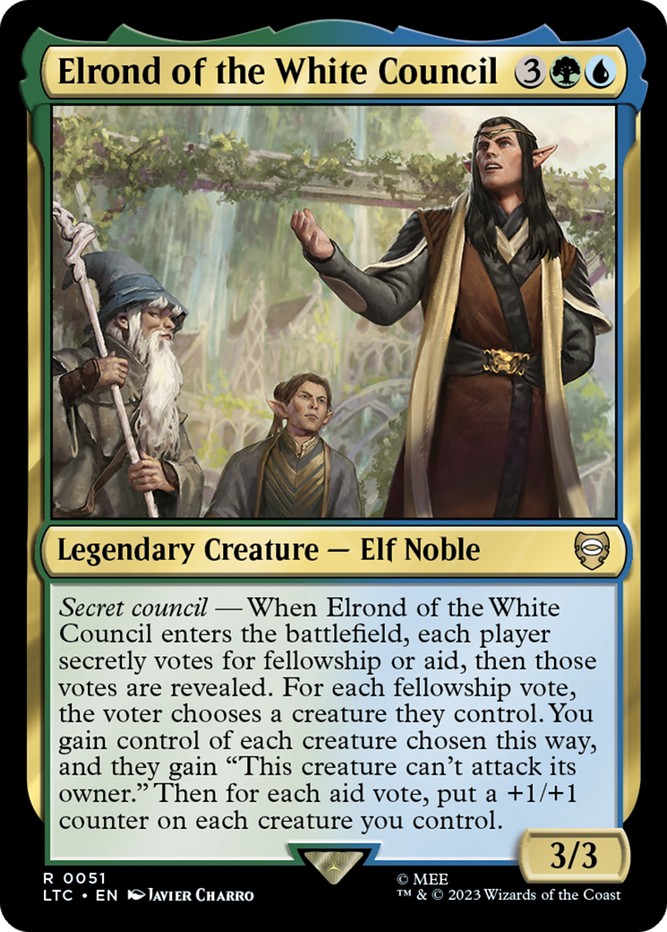 Elrond of the White Council [The Lord of the Rings: Tales of Middle-Earth Commander] | Gamers Paradise