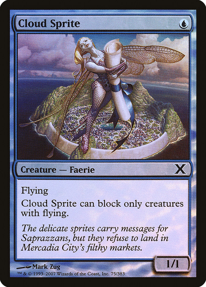 Cloud Sprite (Premium Foil) [Tenth Edition] | Gamers Paradise