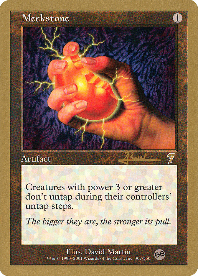 Meekstone (Antoine Ruel) (SB) [World Championship Decks 2001] | Gamers Paradise
