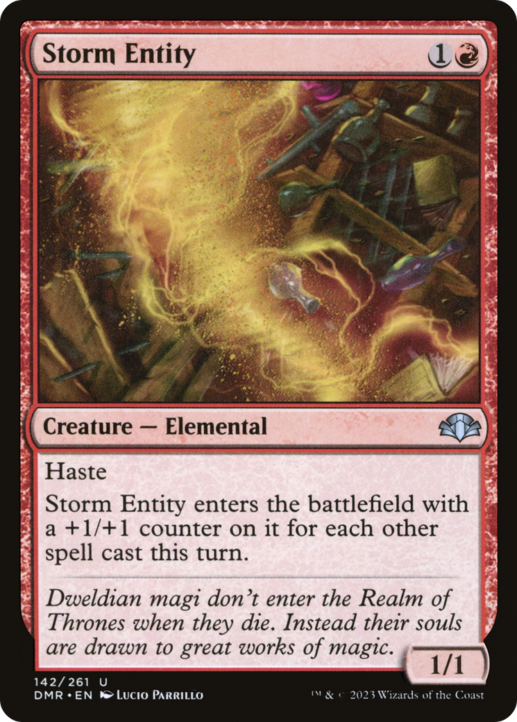 Storm Entity [Dominaria Remastered] | Gamers Paradise