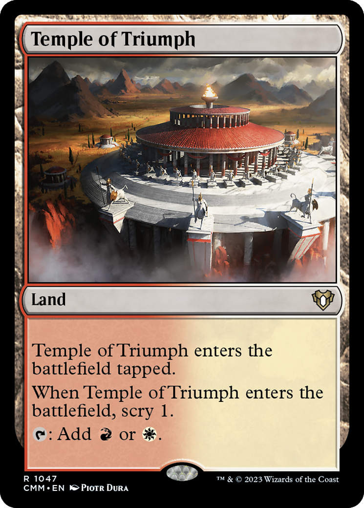 Temple of Triumph [Commander Masters] | Gamers Paradise