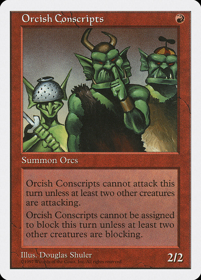 Orcish Conscripts [Fifth Edition] | Gamers Paradise