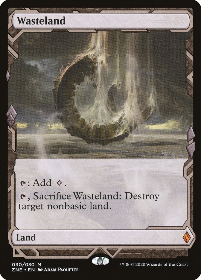 Wasteland (Expeditions) [Zendikar Rising Expeditions] | Gamers Paradise