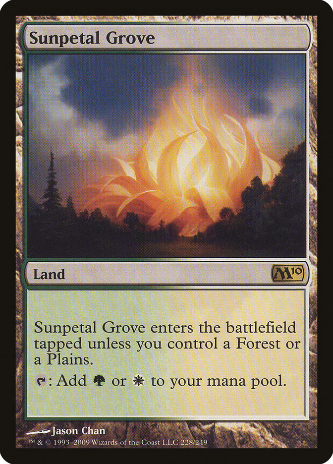 Sunpetal Grove [Magic 2010] | Gamers Paradise