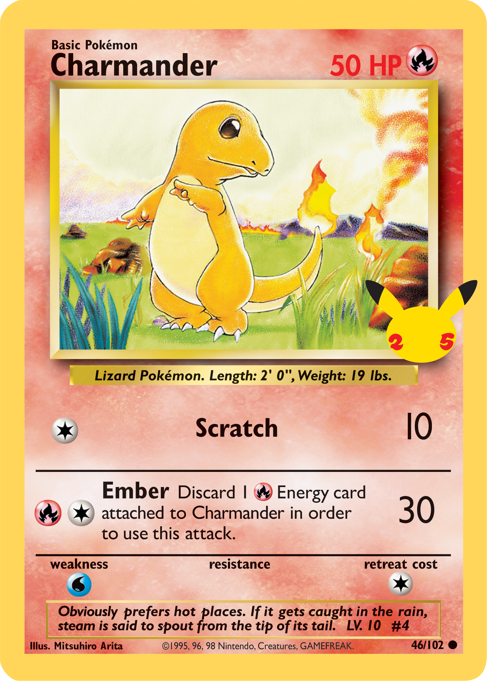 Charmander (46/102) (Jumbo Card) [First Partner Pack] | Gamers Paradise