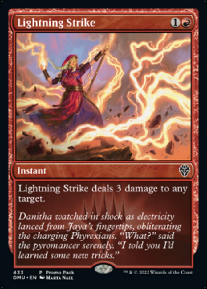 Lightning Strike (Promo Pack) [Dominaria United Promos] | Gamers Paradise