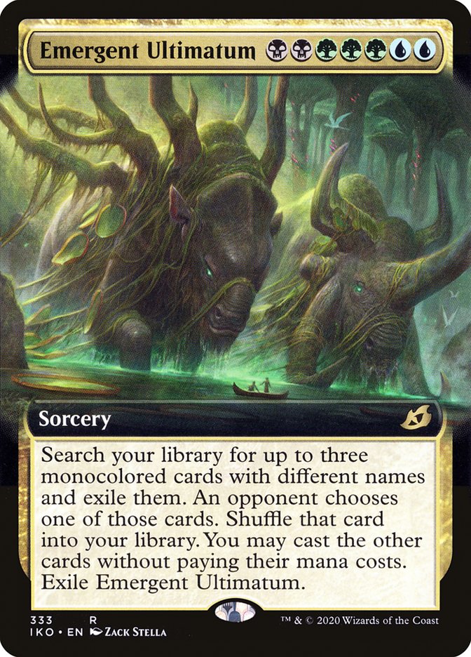 Emergent Ultimatum (Extended Art) [Ikoria: Lair of Behemoths] | Gamers Paradise