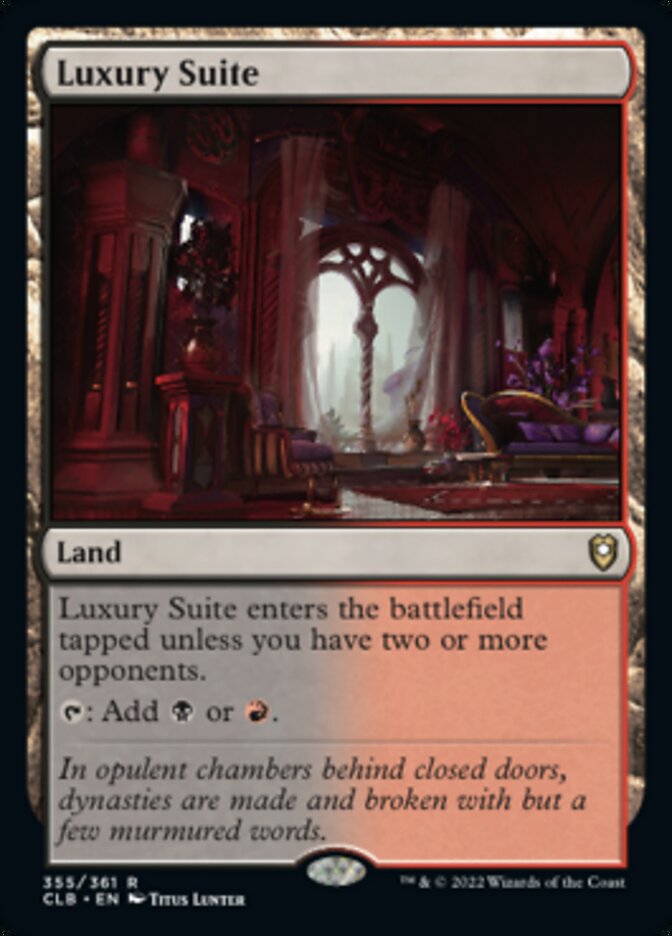 Luxury Suite [Commander Legends: Battle for Baldur's Gate] | Gamers Paradise