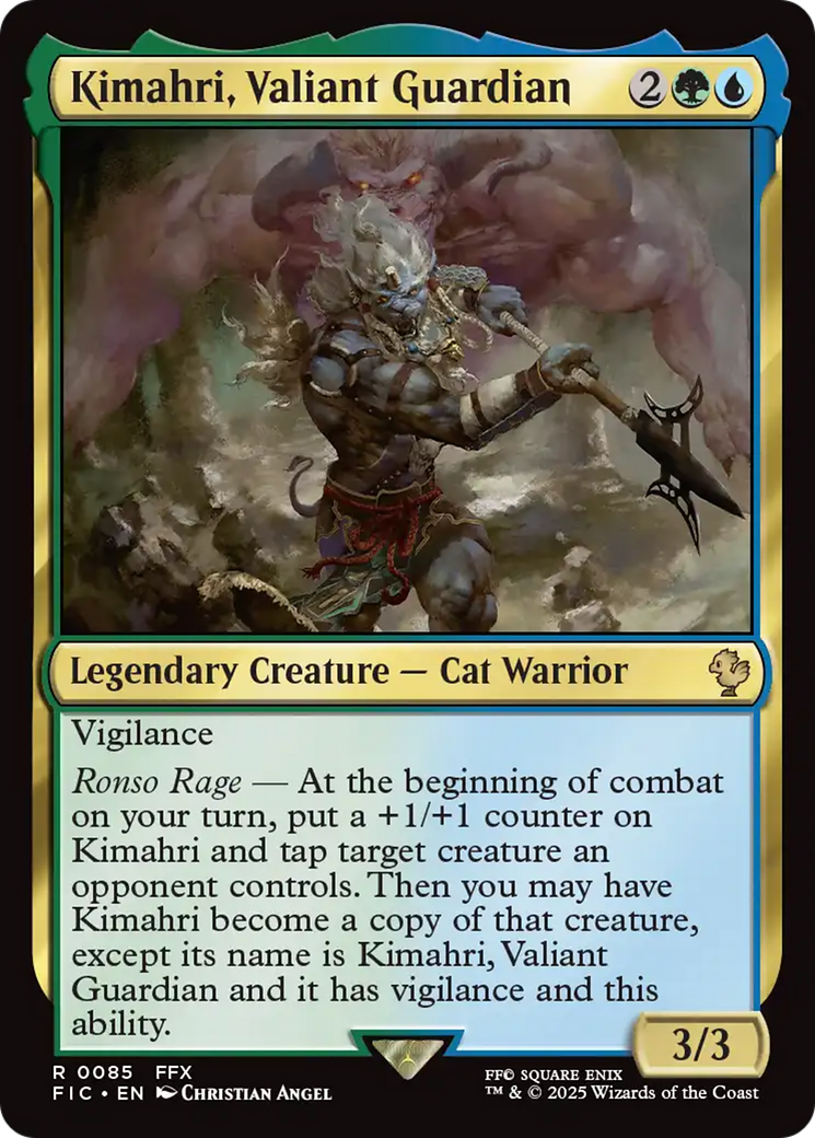 Kimahri, Valiant Guardian [FINAL FANTASY Commander] | Gamers Paradise