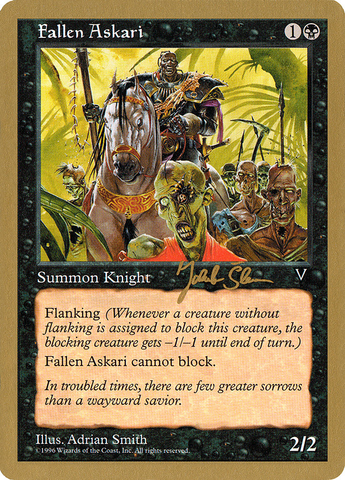 Fallen Askari (Jakub Slemr) [World Championship Decks 1997] | Gamers Paradise