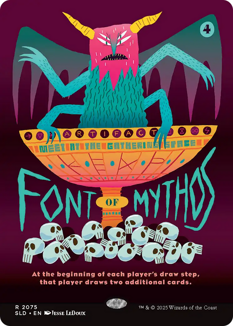 Font of Mythos (Rainbow Foil) [Secret Lair Drop Series] | Gamers Paradise