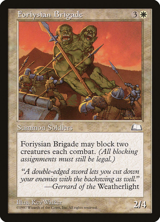 Foriysian Brigade [Weatherlight] | Gamers Paradise