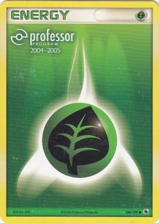 Grass Energy (104/109) (2004 2005) [Professor Program Promos] | Gamers Paradise