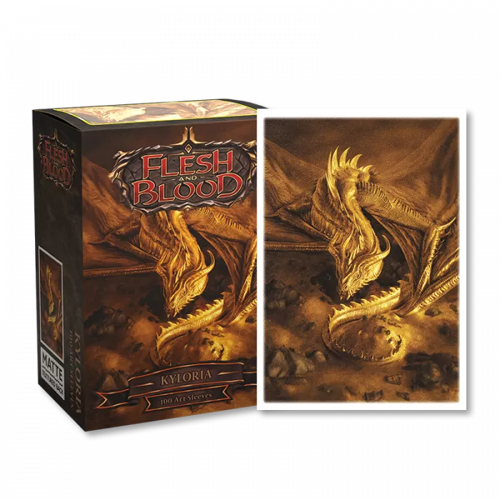 Dragon Shield: Standard 100ct Art Sleeves - Flesh and Blood (Kyloria) | Gamers Paradise