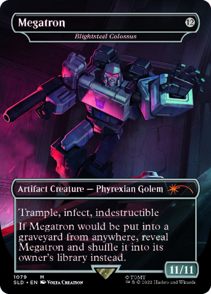 Blightsteel Colossus - Megatron (Borderless) [Secret Lair Drop Series] | Gamers Paradise