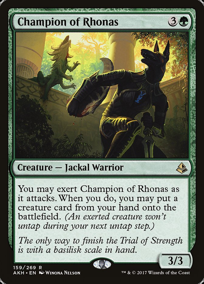 Champion of Rhonas [Amonkhet] | Gamers Paradise